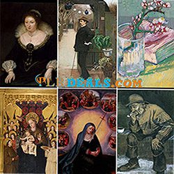 Famous Wall Art artists Masterpiece