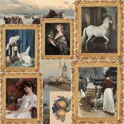 Vintage Wall Art Prints PLR-MRR
