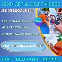 Art-Crafts Reels PLR Video