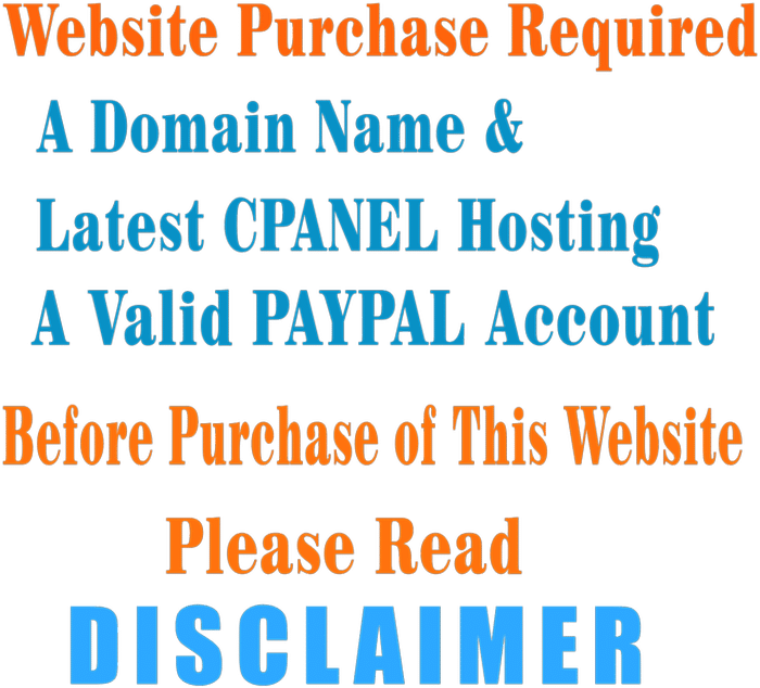 A Valid PayPal Account